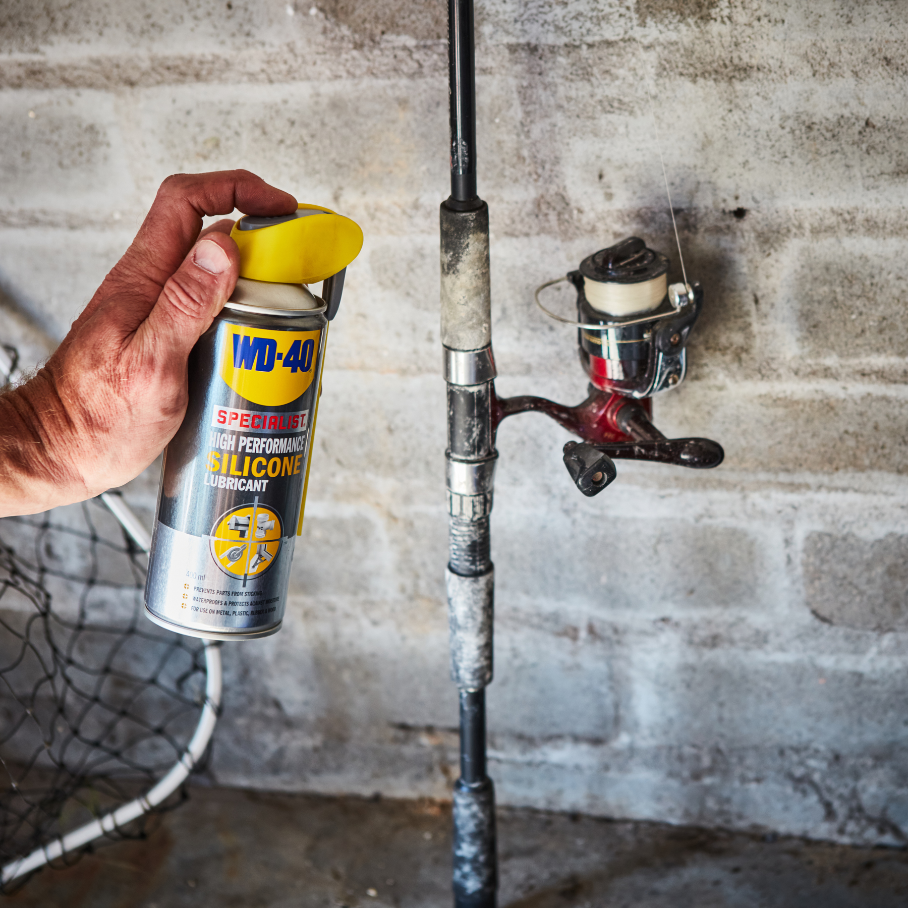 silicone spraying
