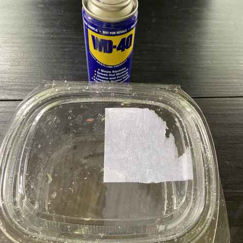 Removing Price Stickers.