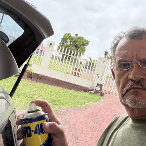 WF30 works for removing sticky glue on your vehicle. Rust on all my tools ext. were we live on the South Coast in South Africa 👌