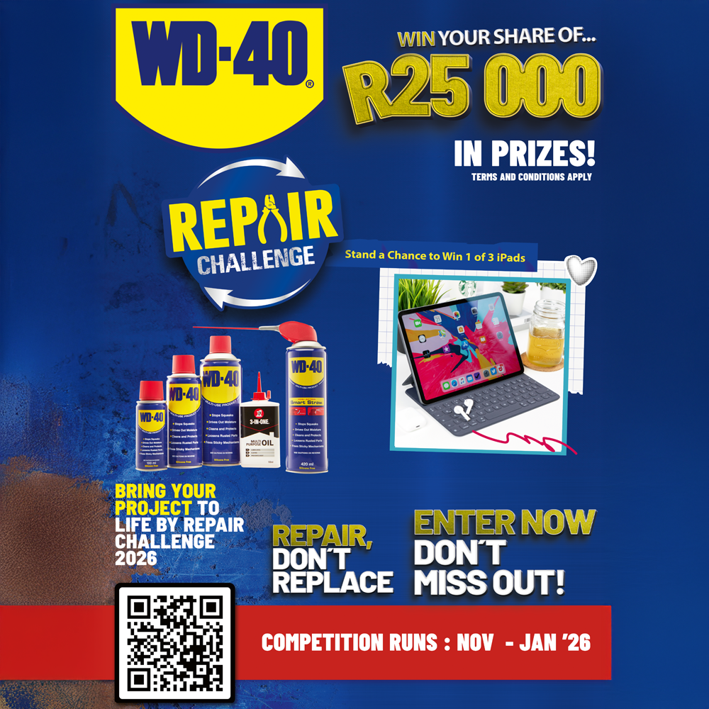 WD-40 Repair Don't Replace Prizes 2025 - South Africa